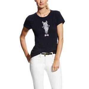 Ariat Women's Haberdashery Tee Top - Navy